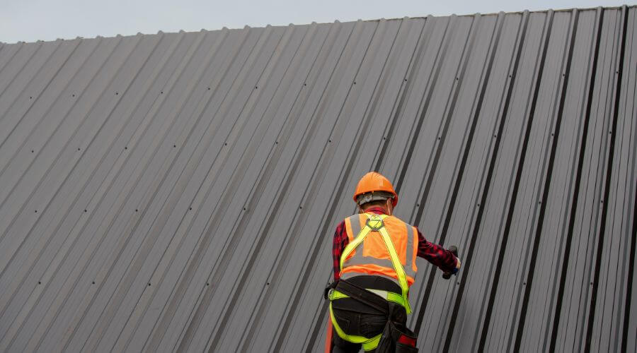 Professional metal roof installation services in Medaryville, IN